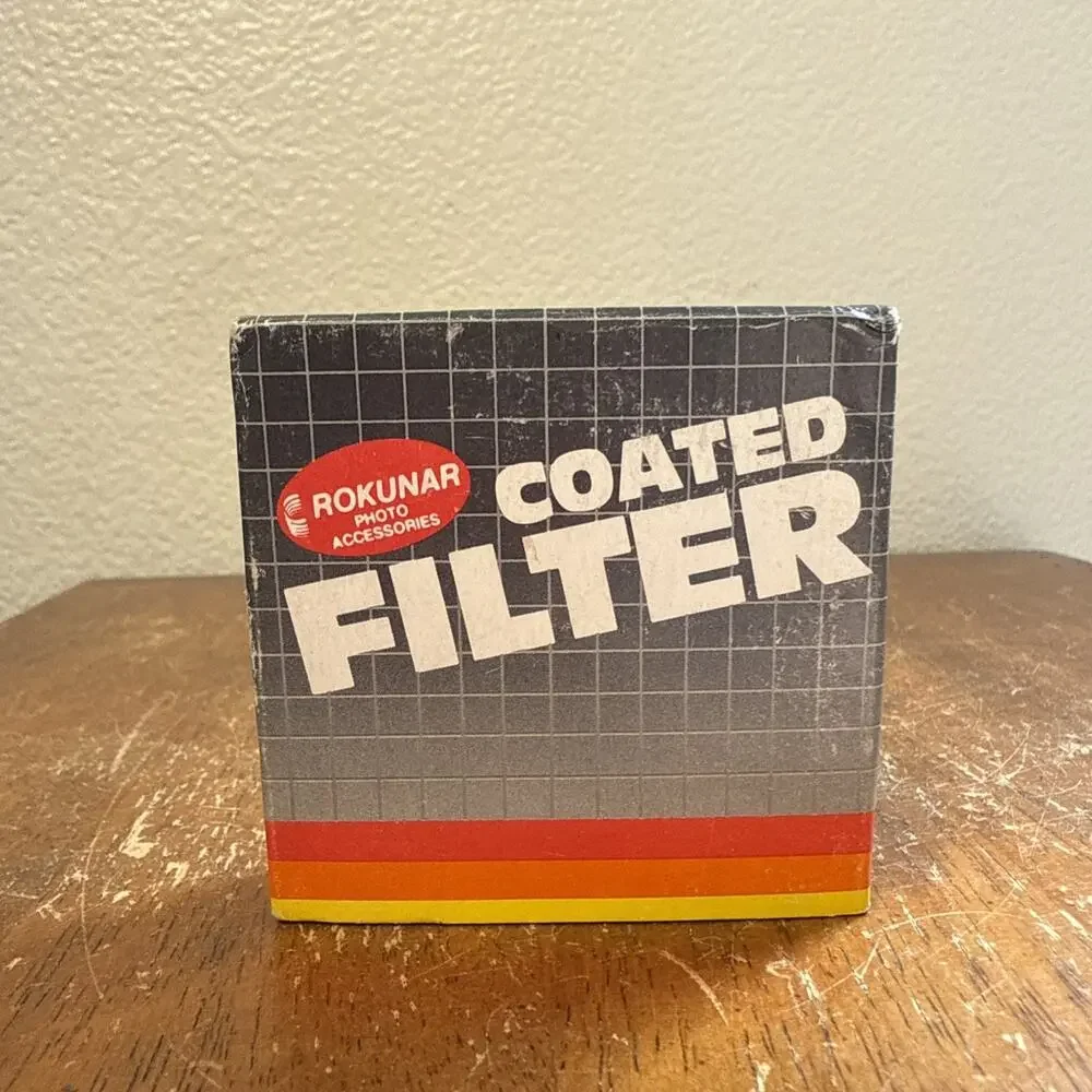44mm UV Rokunar Coated‎ Filter VHS Camcorder Videotape Photo Accessory